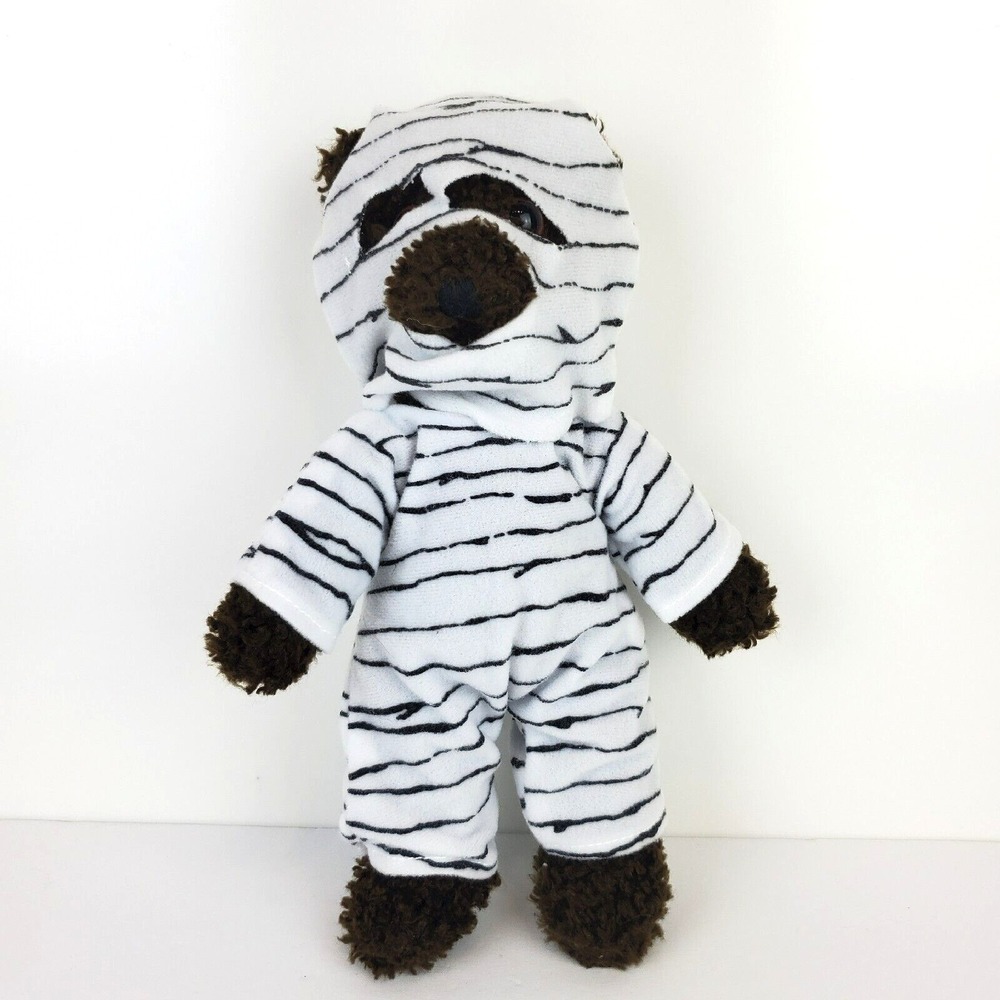 Douglas Co Cuddle Toys Brown Bear Mummy Halloween Plush 10.5" Stuffed Animal